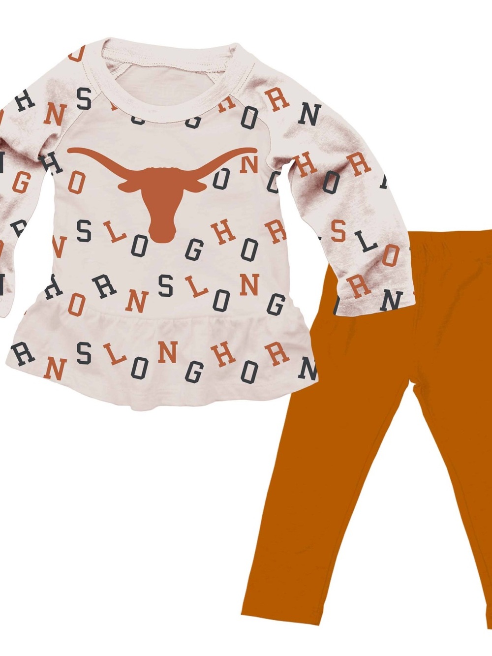 Texas Longhorns Infant Allover Team Set